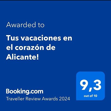Tus Vacaciones En El Corazon De Alicante! Екстериор снимка