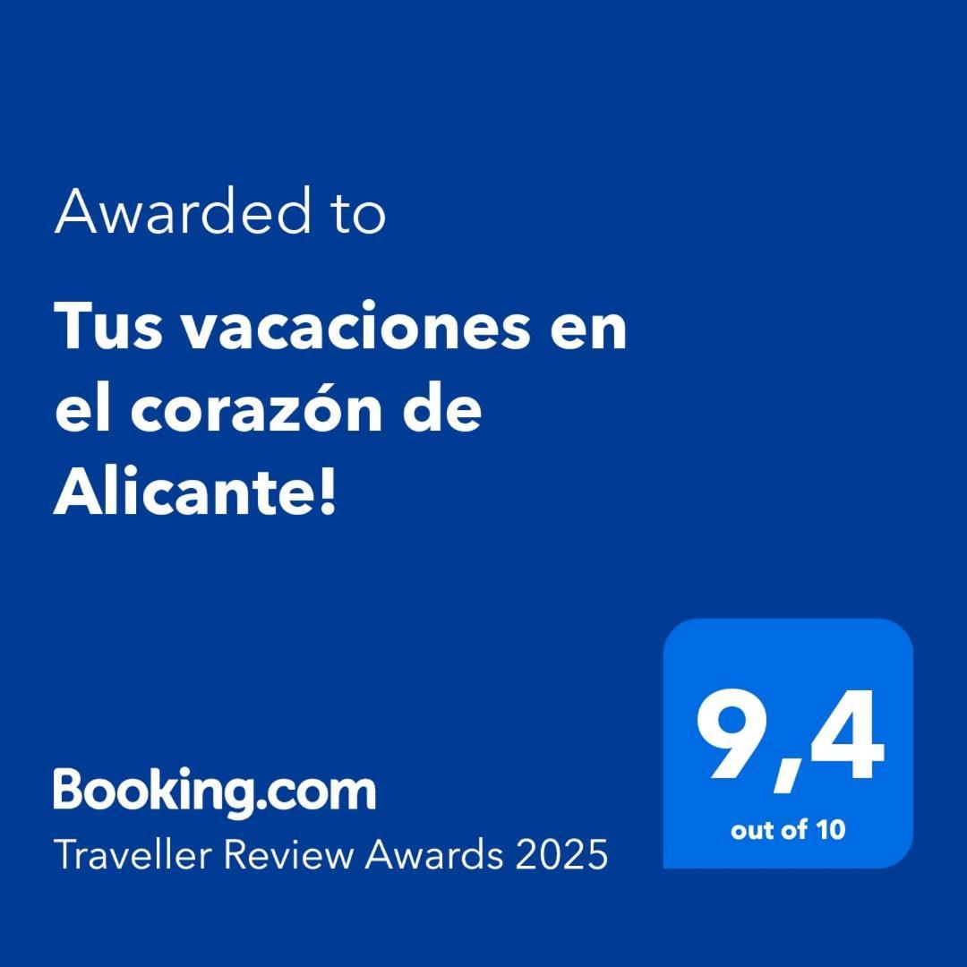 Tus Vacaciones En El Corazon De Alicante! Екстериор снимка